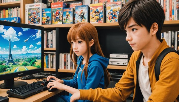 Les jeux vidéo et les mangas : une passion partagée !